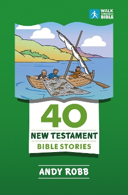 Book cover for 40 New Testament Bible Stories
