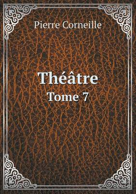 Book cover for Théâtre Tome 7