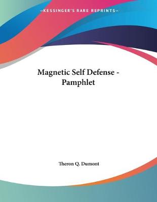 Book cover for Magnetic Self Defense - Pamphlet