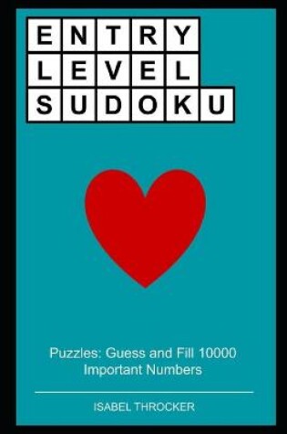 Cover of Entry Level Sudoku Puzzles