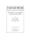 Book cover for O Say Can You See