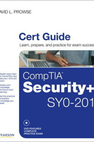 Cover of CompTIA Security+ SYO-201 Cert Guide
