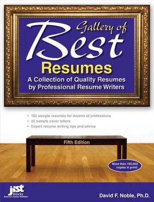 Book cover for Gallery Best Resumes 5e Mobi