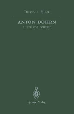 Book cover for Anton Dohrn