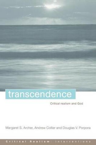 Cover of Transcendence: Critical Realism and God