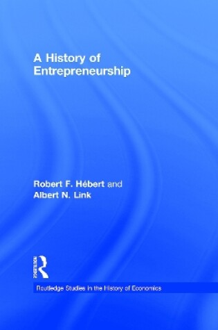 Cover of A History of Entrepreneurship