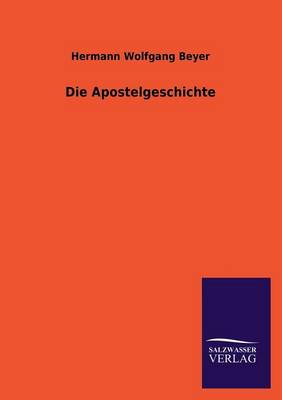 Book cover for Die Apostelgeschichte