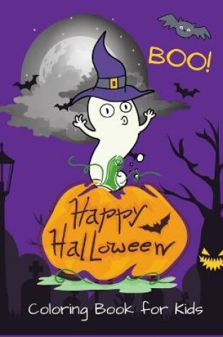 Cover of Boo! Coloring Book for Kids