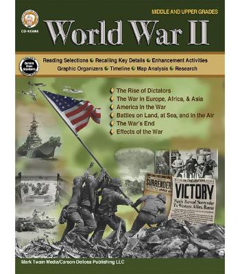 Book cover for World War II Workbook, Grades 6 - 12