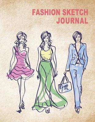 Book cover for Fashion Sketch Journal