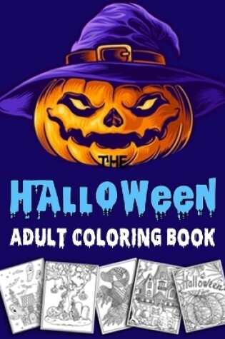 Cover of Halloween Coloring Book for Adults