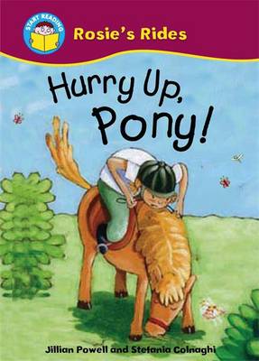 Book cover for Hurry Up, Pony!