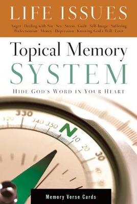 Cover of Topical Memory System Life Issues Memory Verse Cards