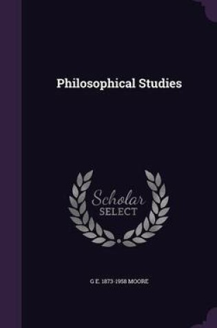 Cover of Philosophical Studies