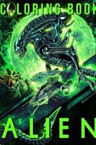 Cover of Alien Coloring Book