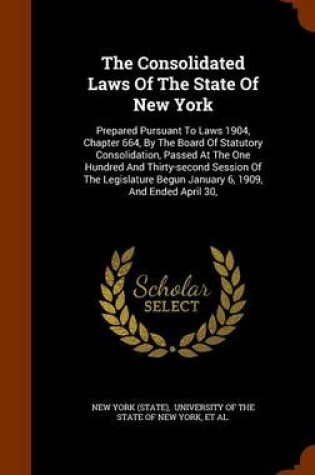 Cover of The Consolidated Laws of the State of New York