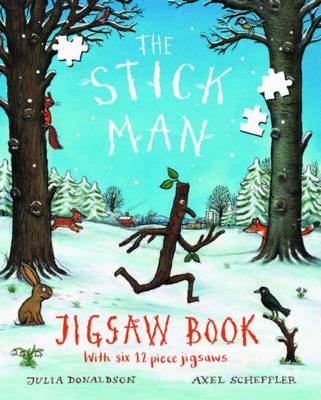 Book cover for Stick Man Jigsaw Book