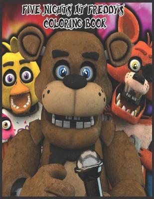 Book cover for Five Nights at Freddy's Coloring Book