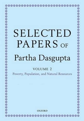 Book cover for Selected Papers of Partha DasGupta