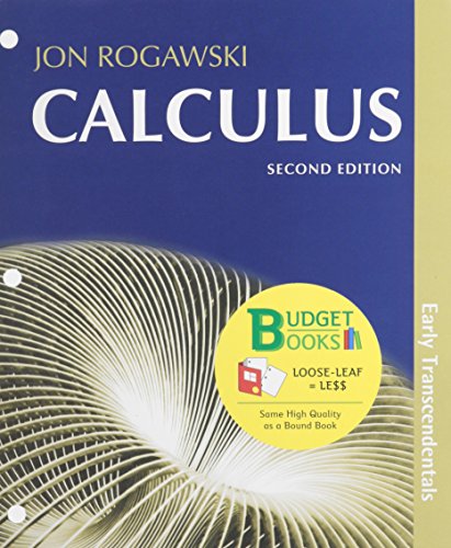 Cover of Calculus: Early Transcendentals (Loose Leaf)