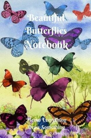 Cover of Beautiful Butterflies Notebook