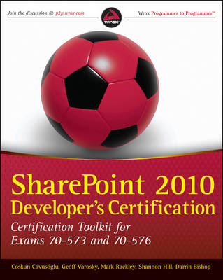 Book cover for SharePoint 2010 Developer's Certification