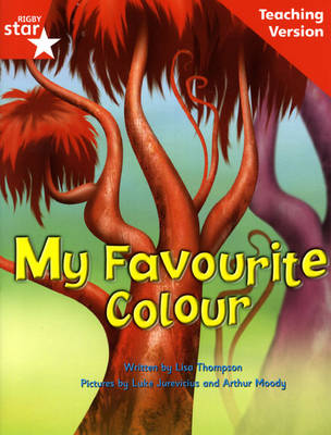 Book cover for Fantastic Forest Red Level Fiction: My Favourite Colour Teaching Version