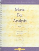 Book cover for Music for Analysis