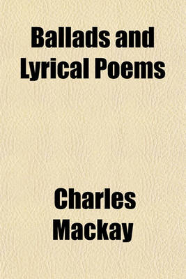 Book cover for Ballads and Lyrical Poems