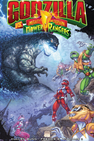 Cover of Godzilla Vs. The Mighty Morphin Power Rangers