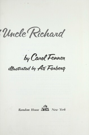 Cover of The Skates of Uncle Richard
