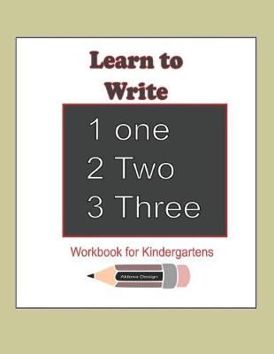 Book cover for Learn to Write 123