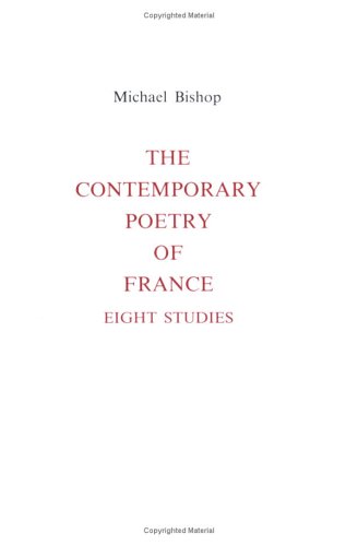 Book cover for The Contemporary Poetry of France