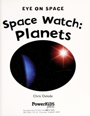 Book cover for Space Watch: Planets
