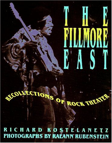 Book cover for The Fillmore East