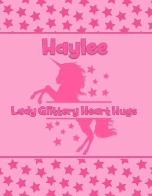 Book cover for Haylee Lady Glittery Heart Hugs