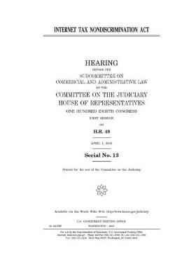 Book cover for Internet Tax Nondiscrimination Act