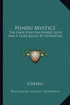 Book cover for Hindu Mystics