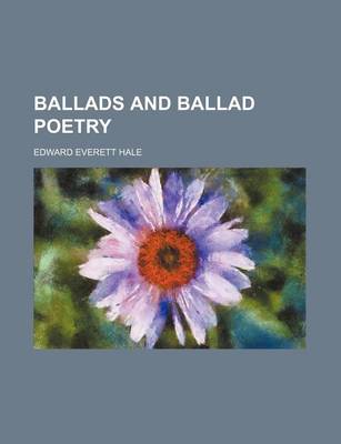 Book cover for Ballads and Ballad Poetry