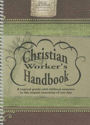 Book cover for The Billy Graham Christian Worker's Handbook