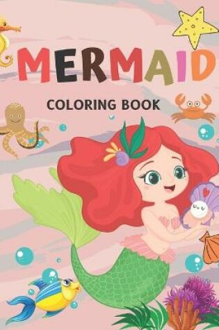 Cover of Mermaid Coloring Book