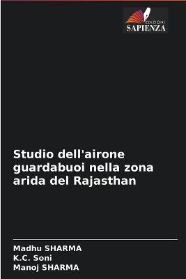 Book cover for Studio dell'airone guardabuoi nella zona arida del Rajasthan