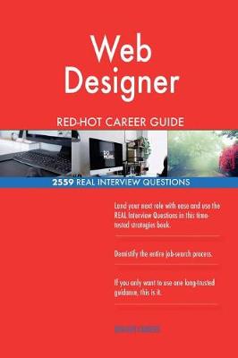 Book cover for Web Designer RED-HOT Career Guide; 2559 REAL Interview Questions