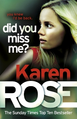Book cover for Did You Miss Me? (The Baltimore Series Book 3)