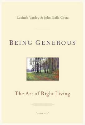 Book cover for Being Generous