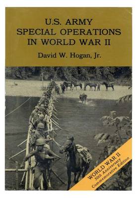 Book cover for U.S. Army Special Operations in World War II