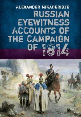 Book cover for Russian Eyewitnesses of the Campaign of 1814