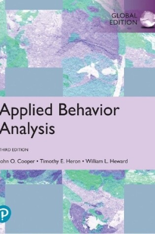 Cover of Applied Behavior Analysis, Global Edition