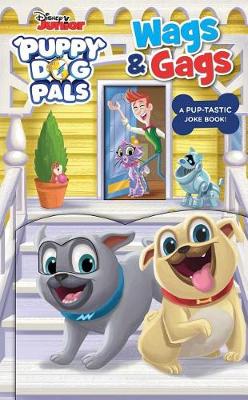 Book cover for Disney Puppy Dog Pals: Wags & Gags