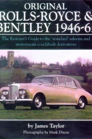 Cover of Original Rolls Royce and Bentley 1946-65